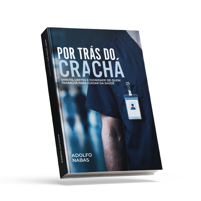 Capa do Livro Por Trás do Crachá